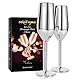 FOOLS ALIBAI Cocktailgläser Sektgläser Edelstahl 200 ml, Champagner,Weingläser Edelstahl Kupfer BPA-frei für Hochzeit Partys und Jahrestag, Champagnerglas prosecco Martini gläser moet