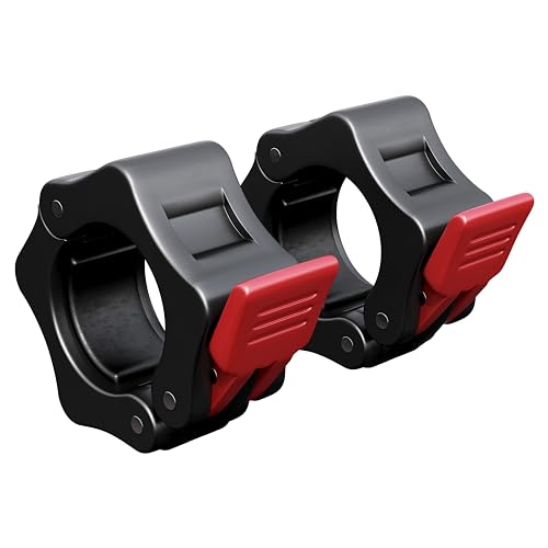 GORILLA SPORTS® Hantelverschlüsse - Paar, 30mm Durchmesser, Schwarz -...