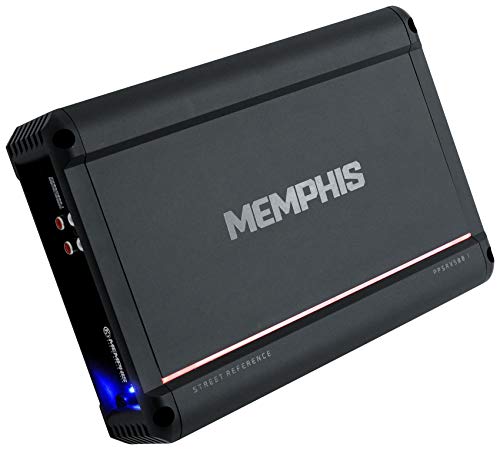 Memphis Audio Srxe212Vp Dual 12" 1000W Srx Subwoofer Enclosure With Amplifier Packag Bundle With Rockville Rwk41 4 Gauge Complete Car Amp Wiring Installation Wire Kit With Rca's #TOP4