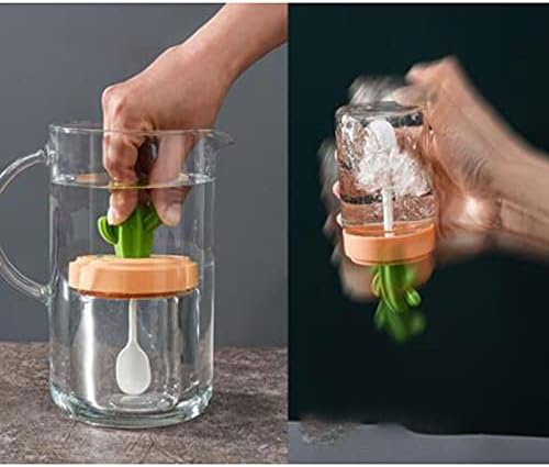 Seasoning Jars Condiment Pots Spice Jars,Three/Four Compartment,Suitable for Kitchen. 1 Pcs (Size : A) ()