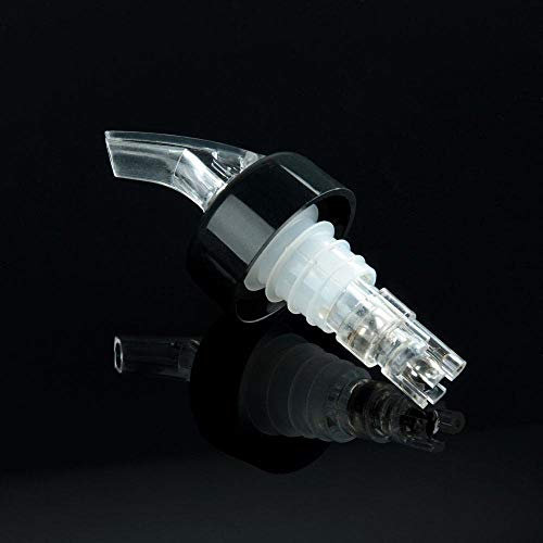 Tiger Chef 1-1/4 Oz Measured Liquor Pourer Tail with Collar Liquor Spout Pourer - //medicalbooks.filipinodoctors.org