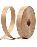 FAKILO Kantenband Rot-Eiche 19mm x 16m - Aufbügelkante Eiche mit Bügelmontage | Echtholzfurnier Kantenband für Möbelreparatur & Küchenrenovierung