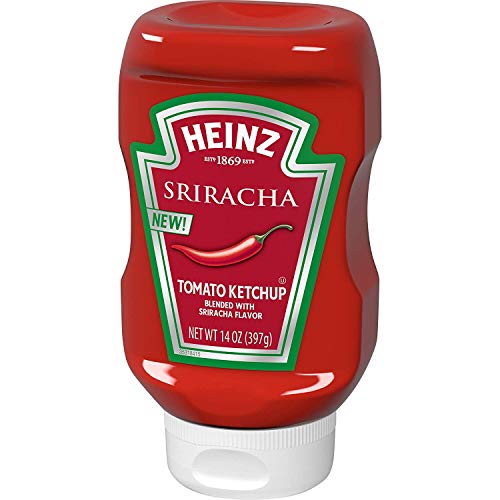 Image of Heinz Sriracha Tomato Ketchup Blended with Sriracha Sauce (6 ct Pack, 14 oz Bottles)