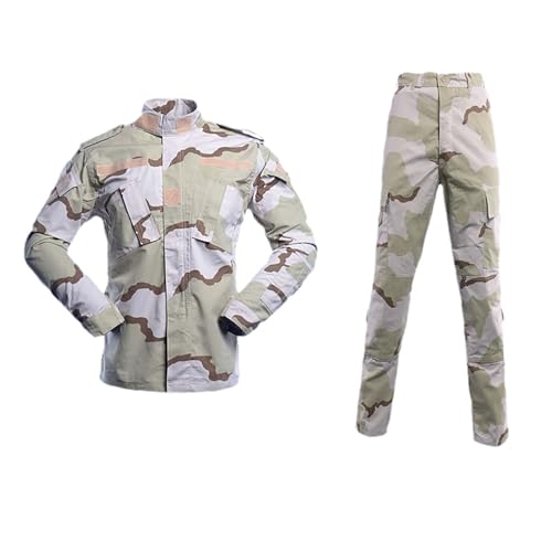 AKIF Kamouflagekläder för män och mångsidiga och hållbara kläder för jakt och utomhusaktiviteter, 4, M