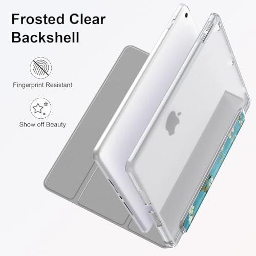 FINTIE Case Compatible with iPad 6th Generation (2018) / iPad 5th Generation (2017) 9.7 inch, Slim Cover with Frosted Back w/Pencil Holder, Support Auto Wake/Sleep, Black - Image 4