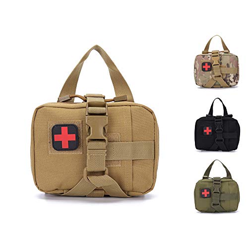 Homiego Tactical Rip Away EMT Pouch Molle IFAK Medical Kit Bag（COB）