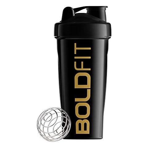 Boldfit 700ml Leakproof Protein Shaker Cover