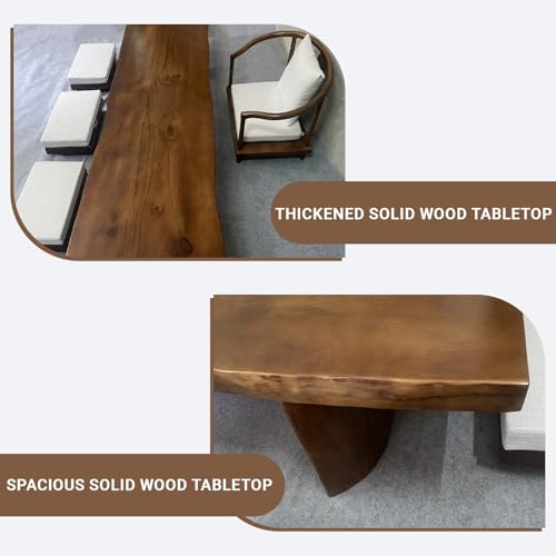 Salon de thé zen avec notre table basse moderne en bois massif - 6