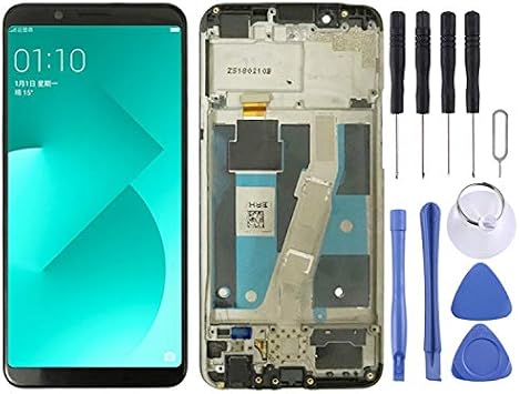 CHENYAN TFT LCD Screen for Oppo A83 Digitizer Full Assembly with Frame Black