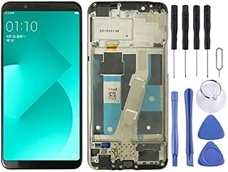 Peças de reposição para celular Tela TFT LCD para Oppo A83 Digitalizer Montagem completa com quadro (preto)