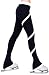 ny2 Sportswear Figure Skating Spiral Polartec Polar Fleece Pants (White, Child Large)