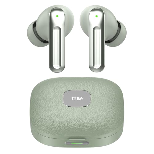 truke Mega 9 True Wireless Earbuds – 24‑Bit Lossless Audio, 70 h Battery, Leather Finish – 75% Off Deal