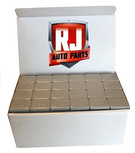 1 Box Wheel Weights, Grey 1/2 oz. Stick-on Adhesive Tape, Lead Free (9 lbs) 288 Pieces
