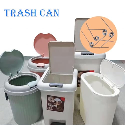 Ctyjia 10 Stück 180 Grad Kleine Torsionsfeder, 0,5 mm Drahtstärke 9 Windungen Metallfedern Ersatzfedern für Garten Schere Astschere Gartenschere Werkzeug Reparaturteile