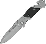 Taschen Clip - rostfrei Smith & Wesson SWFR Rettungsmesser-First Response Folder-Länge geschlossen: 11.75 cm-Typ: Linerlock, Mehrfarbig, normal