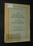  Die Gewitter-Theophanie im Alten Testament. Exegetische Studie von Dr. P. Severin Grill (= Heiligenkreuzer Studien Nr. 3).