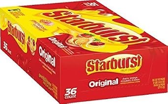 Starburst Original Singles, 36-Count
