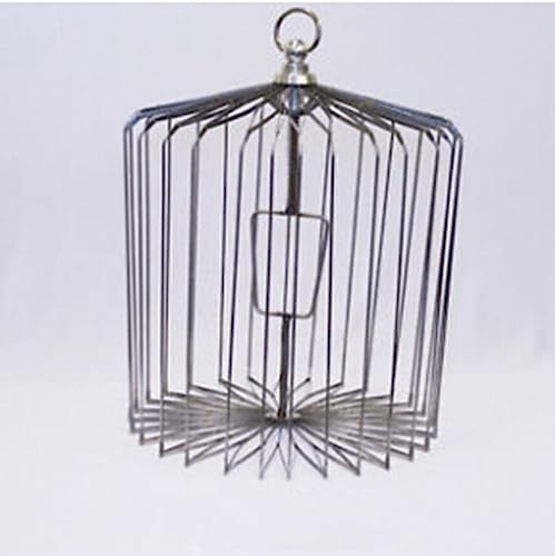 Appearing Bird Cage/�A�s�A�����O�o�[�h�Q�[�W �V���o�[ ������ �܂��݉\ �o�[�h�P�[�W�}���ɏo�� �n�g�}�W�b�N�A�N�Z�T���[ �A�s�A�����O �f�B�X�A�s�A�����O�}�W�b�N �X�e�[�W�}�W�b�N���� (L�T�C�Y)