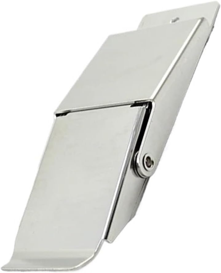 304 Stainless Steel Buckle Elastic Shock Absorption DK607-2 Purifier Box Buckle Vacuum Cleaner Insulation Box Buckle 1Pcs(Stainless Steel)