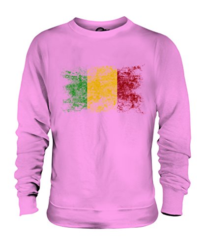 Sweat Mali drapeau délavé Candymix pull mixte confortable contre la grisaille quotidienne