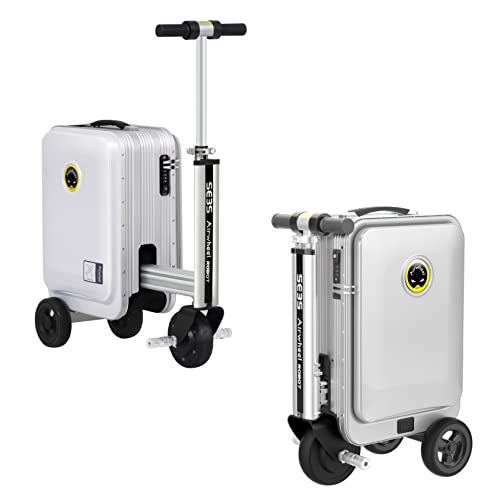 Se3S Airwheel Smart Rideable Suitcase, Lightweight Electric Luggage Scooter For Travel With Digital Lock, Waterproof And Lightweight #TOP1