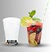 Produktbild DeinPack 200 Cocktailbecher 200ml Made in Germany | wiederverwendbare Getränkebecher mit Eichstrich | bruchsicher | spülmaschinenfest | transparente Trinkbecher 0,2l | Partybecher