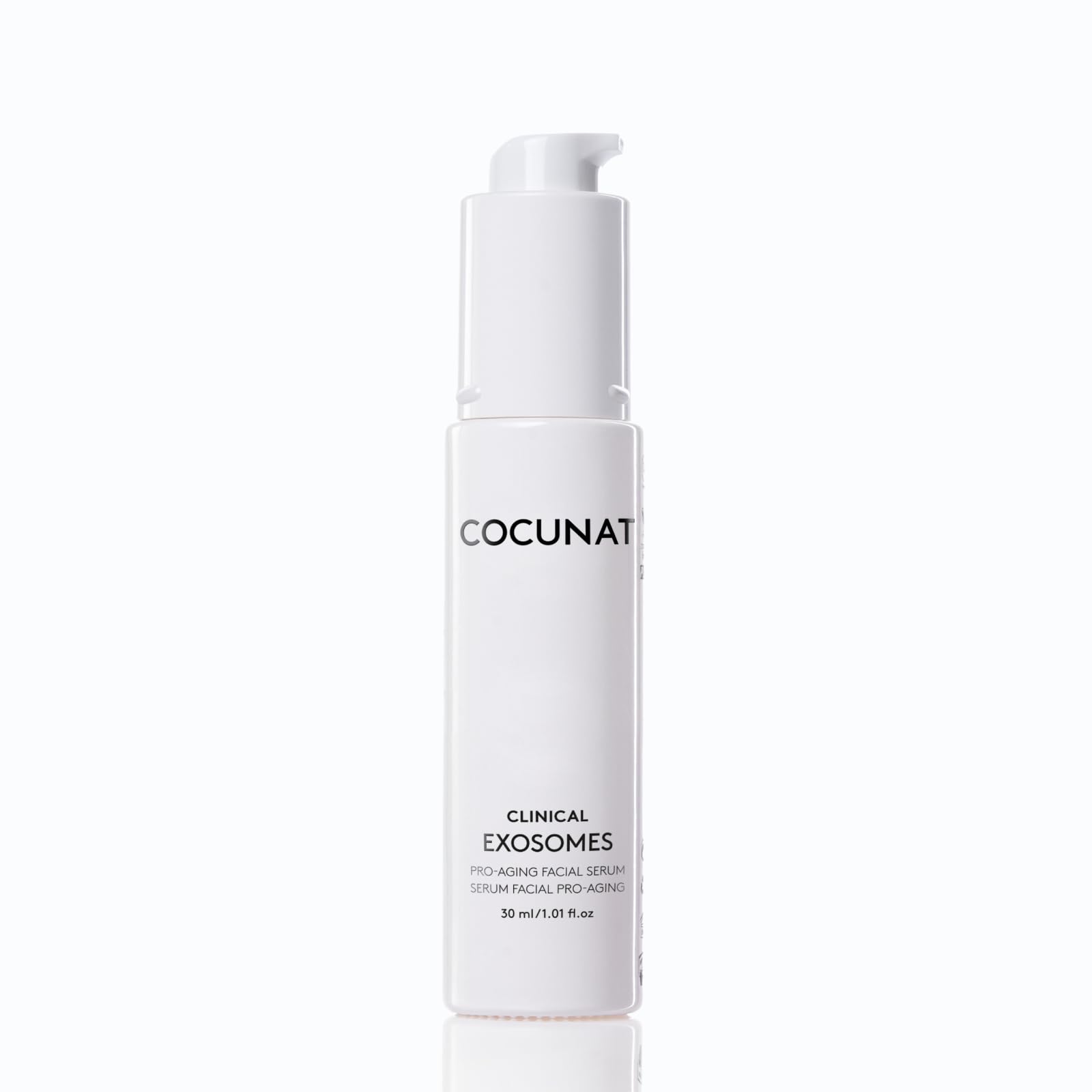 COCUNAT - Eksosomy KLINICZNE - Serum do twarzy z egzosomami - Usuwa zmarszczki i przywraca jędrność - Nowa definicja owalu twarzy - Poranek i noc