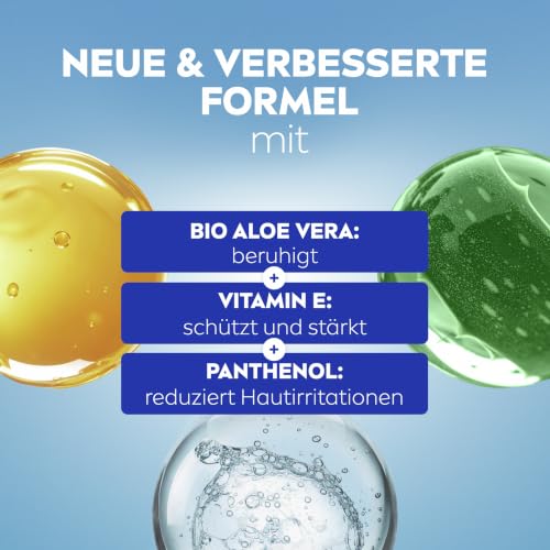 NIVEA SUN Sensitive After Sun, kühlende SOS-Pflege mit hautberuhigender Wirkung, Hautgel mit Bio-Aloe Vera, Vitamin E & Panthenol für sensible Haut (150 ml)