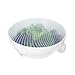 Grand Fusion Silicone Food Wrap, Reusable, Super-Flexible, Stretchable Silicone Covers for Food Storage Containers and Bowls, Pack of 1, Contains 4 Silicone Lids
