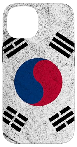 Carcasa para iPhone 14 South Korea Flag Colours Korean Gift for South Koreans