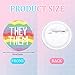 Pronoun Badges Pins Gender Identity Pins They/them,she/her, He/him Pronoun Pin Buttons, Multiple Colors(20 Pieces)