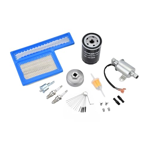 FLTRUCKTOP Filter Kit for Onan RV QG Generators 5500 7000，HGJAA HGJAB HGJAC，Marquis Gold/RV QG，Marquis Platinum QG EFI Engines Replace 122-0836 140-3116 149-2341-01 E11015