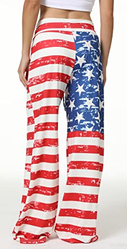 X-Image Women's Stretch Cotton Pajama Lounge Pants Polka Dot Striped Sleepwear Multicoloured,X-Large #TOP1