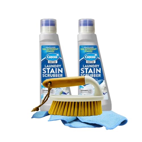 Carbona Stain Remover & Wizard Laundry Stain Scrubber 8.4 oz