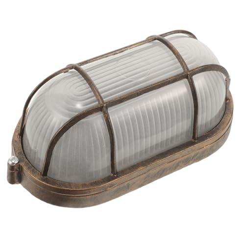SEWOART Sauna Light Fixture Dustproof Explosion Proof Wall Lamp Indoor Light Fixture for Steam Room and Warehouse with E27 Holder 8.26X3.93X3.14In
