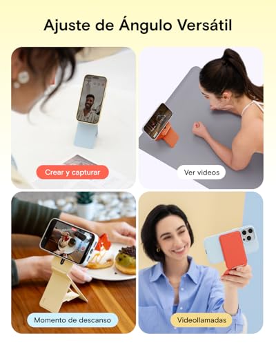 Soporte para teléfono y trípode móvil MOFT para iPhone 17/16/15 con 3 modos de ángulo ajustable 5