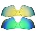 IMYTPFT Compatible/Replacement For Lenses oakleys EVZero Range 24K Gold/Green