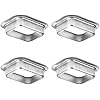 VYH 2 x 3 Rain Gutter Downspout Drop Outlet Aluminum K Style (4 Pack)