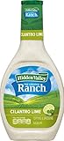 Hidden Valley® Cilantro Lime Ranch Salad Dressing & Topping, Gluten Free - 16 Ounce Bottle (Package May Vary)