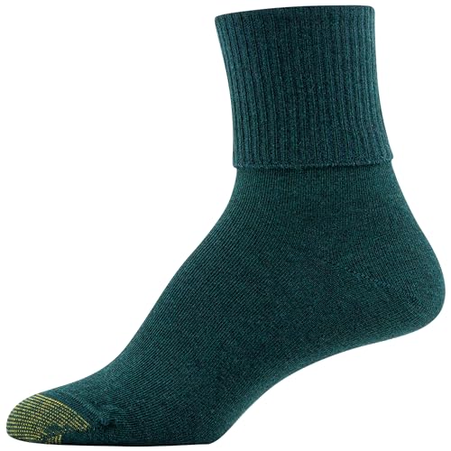 Image of GOLDTOE Women's Classic Turn Cuff Socks, Multipairs