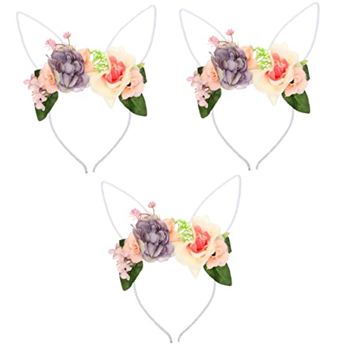 LEDMOMO 3�� �C�[�X�^�[�J�`���[�V�� �C�[�X�^�[�A�N�Z�T���[ �o���N�w�b�h�o���h �C�[�X�^�[�̃w�A�A�N�Z�T���[ �t�����[�K�[���̃w�A�A�N�Z�T���[ �E�T�M �z �t���i