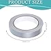 Gaffer Tape, 2cm X 30yd Professional Premium Grade Gaffer Tape No Residue Hand Tear Self-Adhesive Gaffertape Industrial Grade Grey Duct Tapes for Painters and Duct Repair Labeling, Cable, Stage, Grey