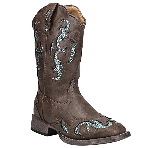 Roper Girl's Glitter Gypsy (Toddler/Little Kid) Brown 2 Little Kid M2