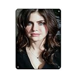 HGEIK Alexandra Daddario Promi-Poster (1), Retro-Poster, 