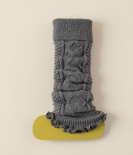 Image of Knitted Leg Warmers,womens leg warmers,Socks Long Yoga Ankle Warmers Women's Wool Warm Boot Socks