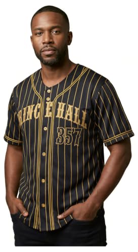 Big Boy Prince Hall Mason Divine S1 Baseball Jersey [Black] miniatura 2