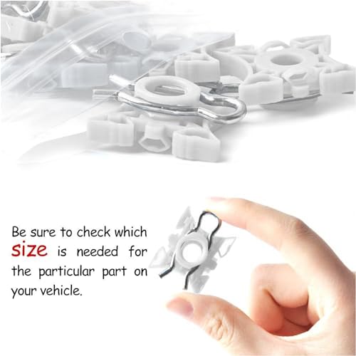 Image of OTUAYAUTO 10PCS 51321938884 Window Regulator Sliding Pivot Clips - Front Window Slider Clips Replacement for BMW E32 E34 E36 Z3 Z4 E90 E91 E92 - Replace OEM: 51-32-1-938-884