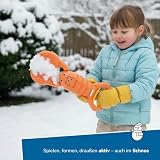 alldoro 63172 – Sand Snapper Ecofriendly – koparka jednoręczna konstrukcja raka z tworzywa sztucznego, 1 x pomarańczowa, długość 34 cm