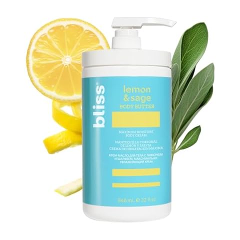 Bliss Body Butter - Lemon and Sage Maximum Moisture Cream Cover