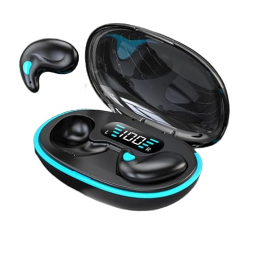 Sirseon Bone Conduction Wireless Earphones, Invisible Earbuds Sleep Earbuds Noise Blocking Sleep Headphones With Charging Case, Rechargeable & Ultra-Thin For Night Use, Travel, Meditation, Insomnia